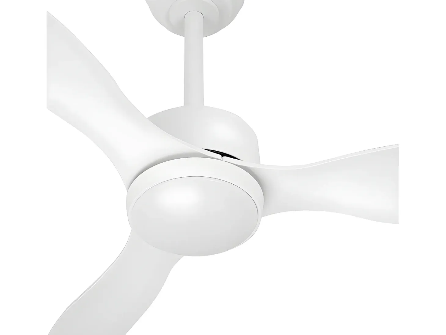Ventilador Dc Serpa Blanco Led Dimable Y Cct Regulable