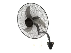 Ventilador de Pared SucceBuy, 44cm, 4000 CFM, 3 Velocidades, Negro, para Refrigerar Almacenes, Invernaderos, Talleres, Patios y Sótanos