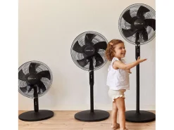 Ventilador de Pie Smart W1050 Negro - Newlux