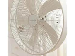 Ventilador de Pie Tripod W3050 Blanco - Newlux