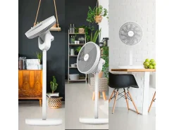 Ventilador de pie Cecotec EnergySilence 2600 Sunflower Portable 22W 3 en 1 blanco