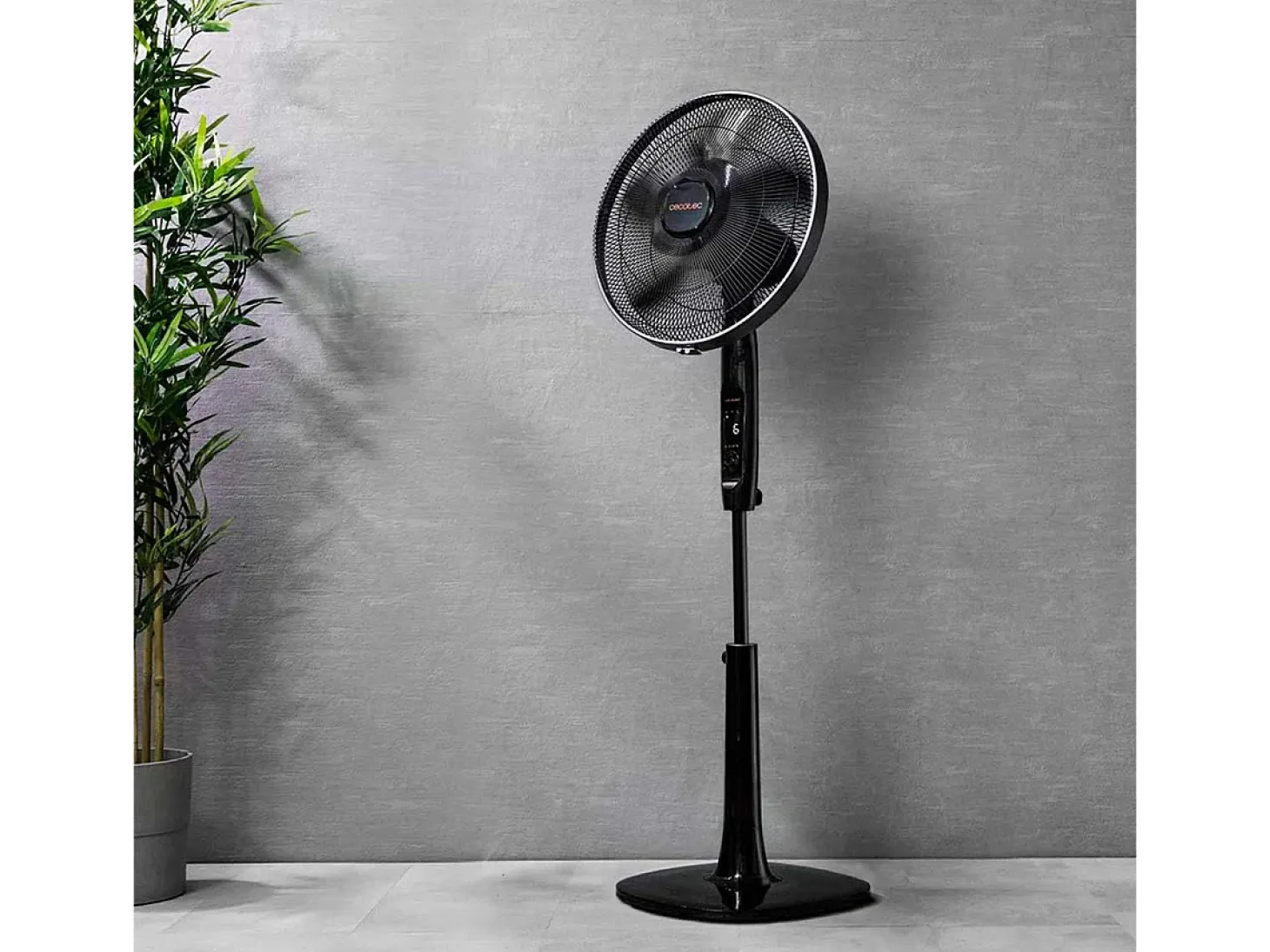 Ventilador de pie Cecotec EnergySilence 1020 ExtremeConnected 60W 10 aspas negro