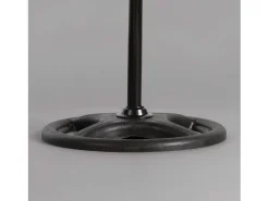 Ventilador de Pie Ø45cm 75W 3 Velocidades Industrial Negro Raydan Home