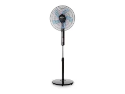 Ventilador de pie Orbegozo SF 0244 55W 5 aspas con mando a distancia negro Ø40 cm