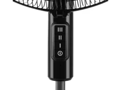Ventilador de pie Orbegozo SF 1140 45W 3 velocidades negro 40 cm