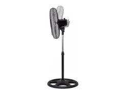 Ventilador de pie Ufesa Ottawa 70W 3 aspas negro Ø45 cm