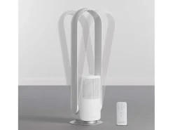 Ventilador de Pie WiFi Ø25.5cm 26W 9 Velocidades Vital Silence Blanco Dayron