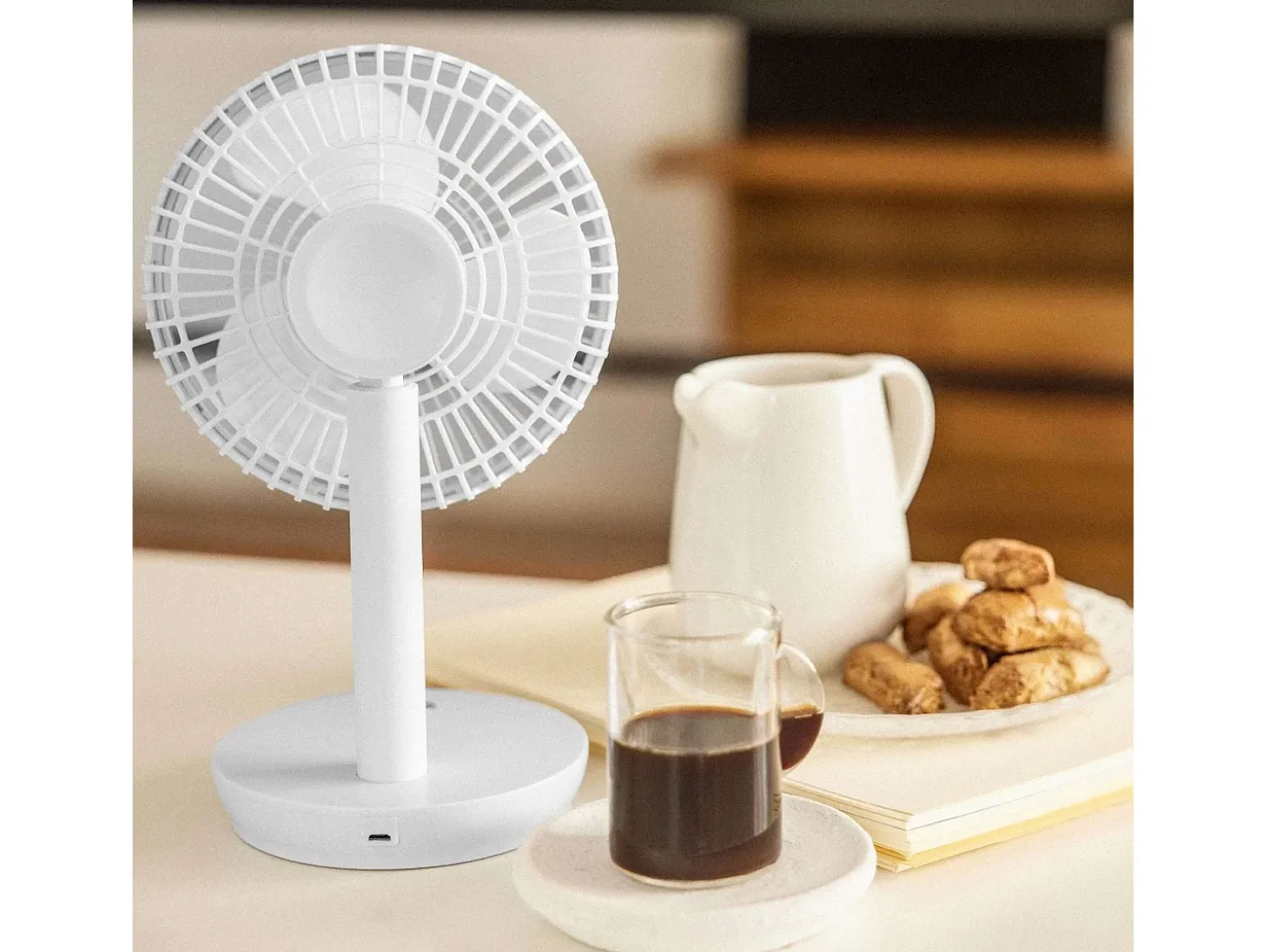 Ventilador de Sobremesa USB Desk W300 Azul - Newlux