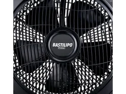 Ventilador de suelo Bastilipo Zahara 2420 45W 3 velocidades negro 30 cm