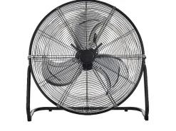 Ventilador de suelo industrial negro 60cm