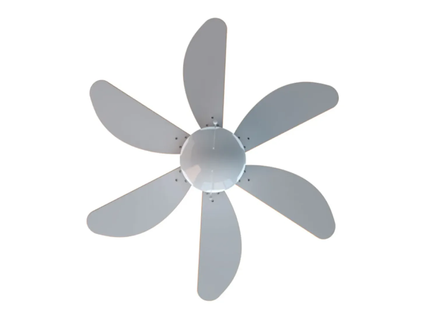 Ventilador de techo Cecotec EnergySilence Aero 350 50W 6 aspas reversibles blanco/marrón