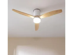 Ventilador de techo Cecotec EnergySilence Aero 5600 Classic 40W 3 aspas 6 velocidades natural Ø132 cm