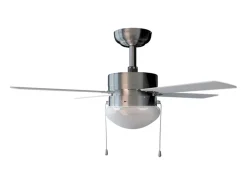 Ventilador de techo Cecotec EnergySilence Aero 450 50W 4 aspas reversibles blanco/gris