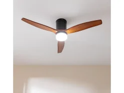 Ventilador de techo Cecotec EnergySilence Aero 5600 Classic 40W 3 aspas 6 velocidades negro Ø132 cm