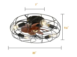 Ventilador de techo de 20