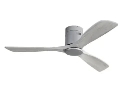 Ventilador de techo de 52 pulgadas - Ventilador de techo de 3 aspas con control remoto - 6 velocidades - para sala de estar y dormitorio