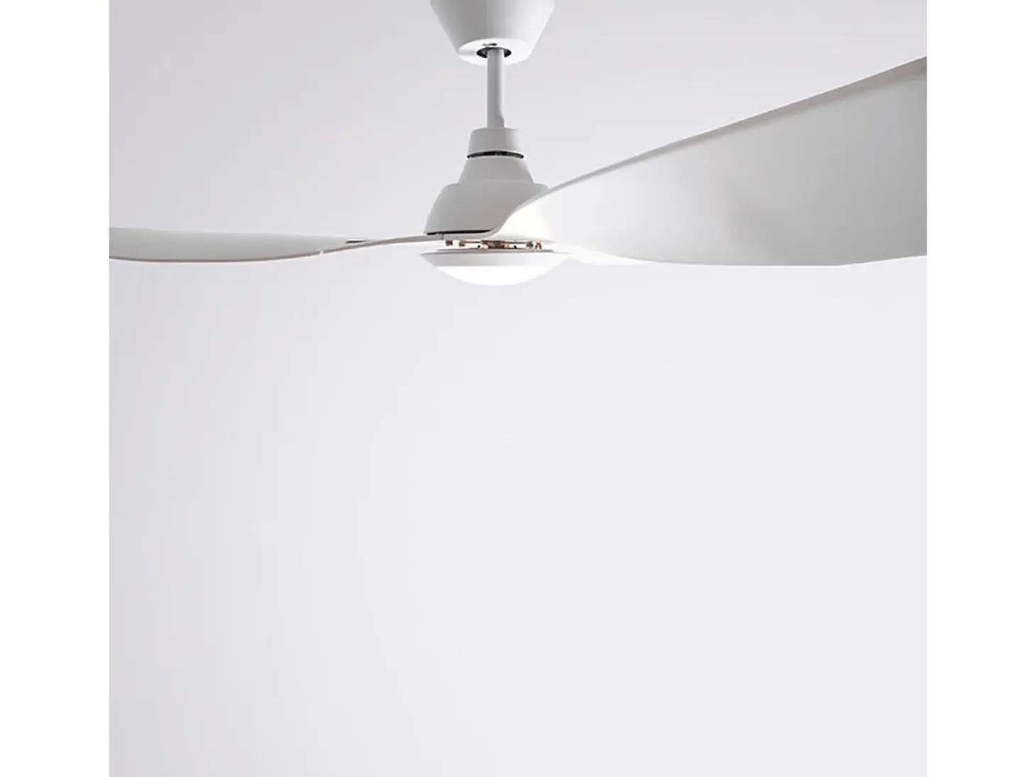 Ventilador de techo Delfos Bel Air 20W 3 aspas mando a distancia blanco Ø132 cm