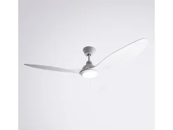 Ventilador de techo Delfos Bel Air 20W 3 aspas mando a distancia blanco Ø132 cm