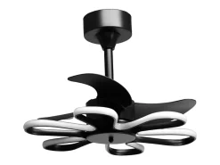Ventilador de techo Enebro Bel Air DC LED 30+30W negro Ø53x41 cm