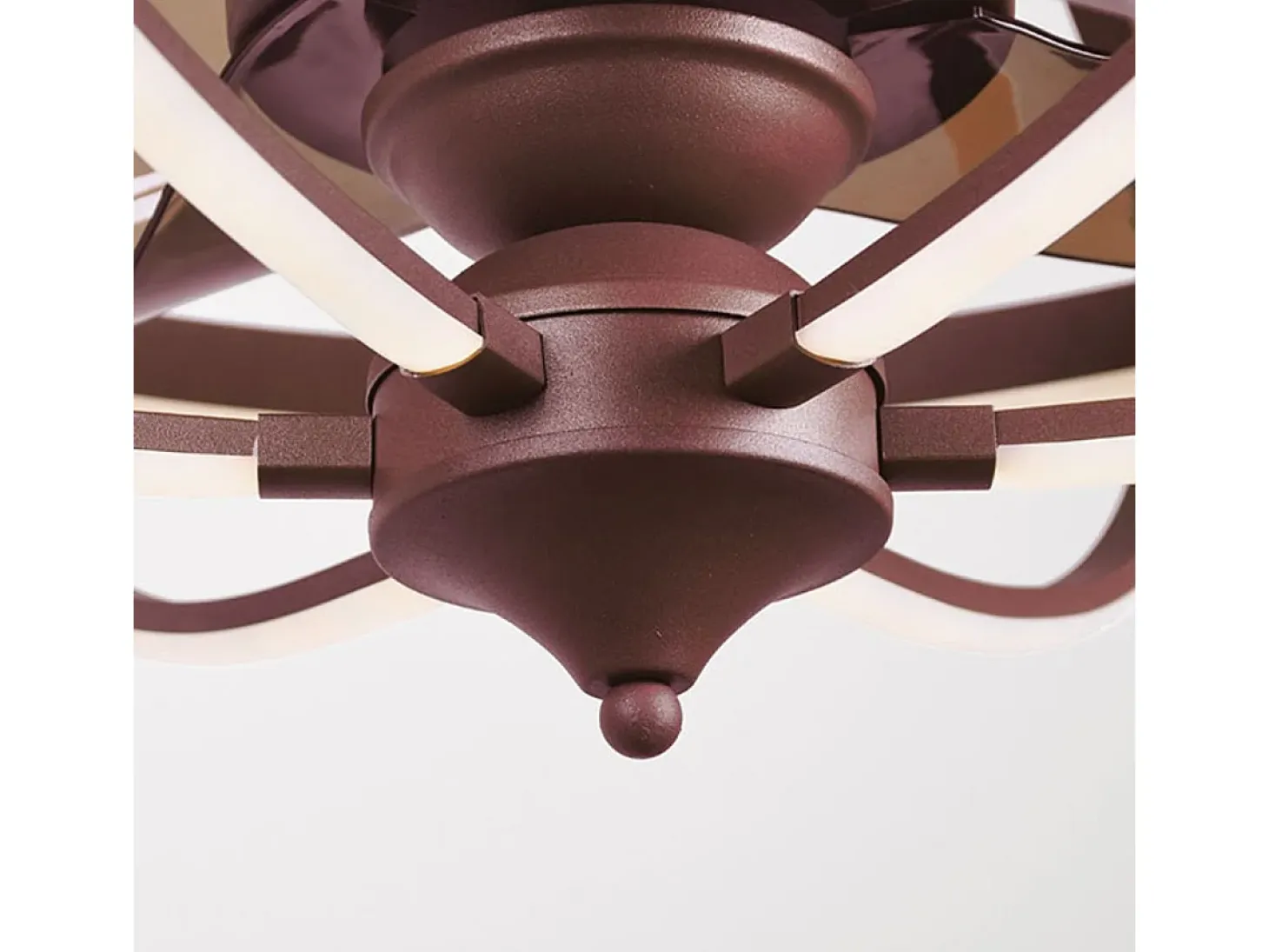 Ventilador de techo Imbat Lumit 152W 3 aspas mando a distancia marrón Ø65 cm