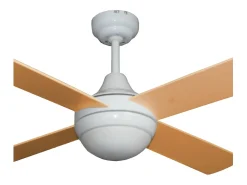 Ventilador de techo Napali 60W 4 aspas luz LED 3 tonos blanco/natural Ø106 cm