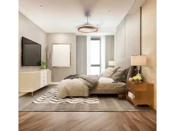 Ventilador de techo Olas Bel Air 72W 4 aspas retráctiles con luz LED blanco/natural Ø108 cm