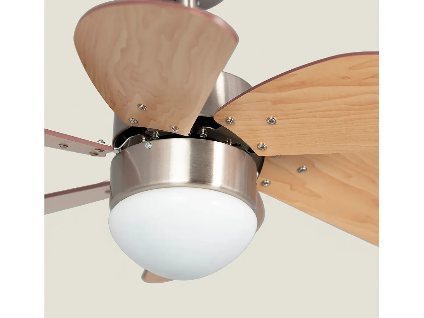 Ventilador de Techo Silencioso Orion Madera 81cm Motor DC Plateado Wifi: False
