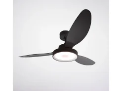 Ventilador de techo Tulum Shakespear 25W 3 aspas mando a distancia marrón Ø120 cm