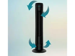 Ventilador de torre Cecotec EnergySilence 9090 Skyline 45W mando a distancia negro
