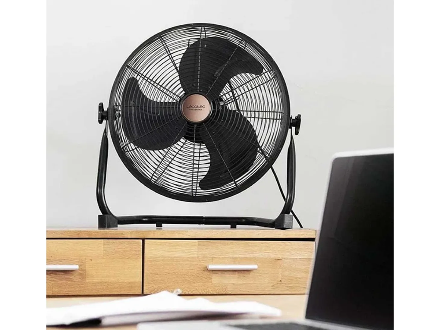 Ventilador industrial Cecotec EnergySilence 3000 Pro 90W 3 velocidades negro