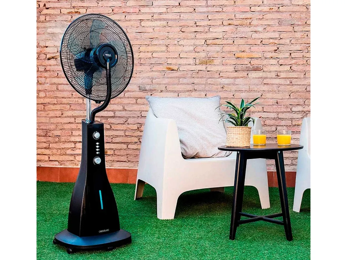 Ventilador nebulizador Cecotec EnergySilence 590 FreshEssence 90W 5 aspas negro