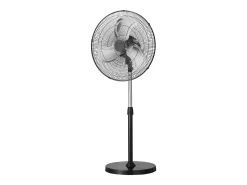 Ventilador SucceBuy 570mm Ventilador de Pie con 3 Velocidades, Ajustable en Altura 110,5-138cm
