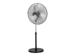 Ventilador SucceBuy 570mm Ventilador de Pie con 3 Velocidades, Ajustable en Altura 110,5-138cm
