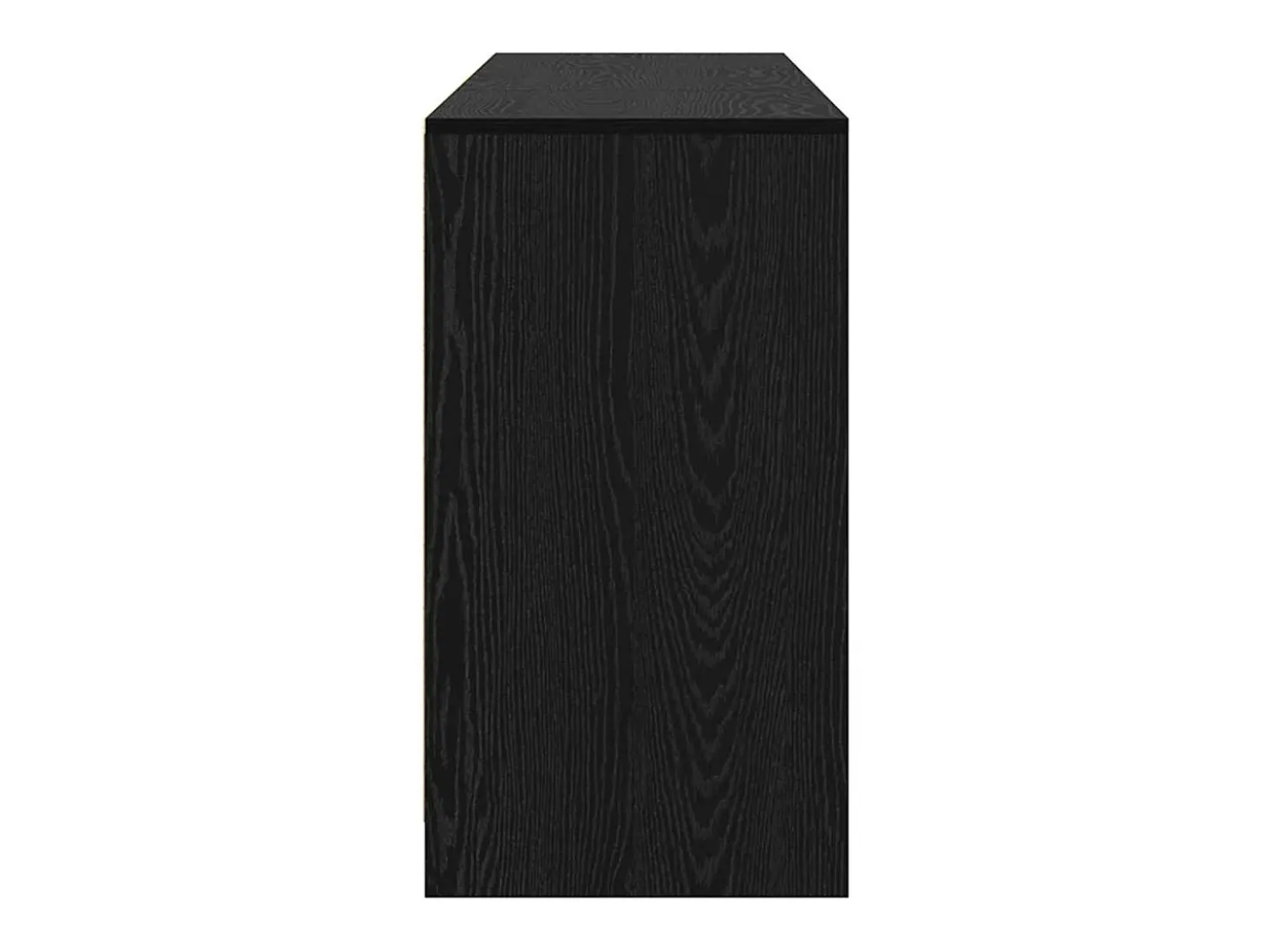 Vitrina 3 piezas Roble negro 70 x 41 x 75 cm Madera contrachapada