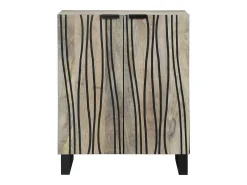 Vitrina 60 x 33.5 x 75 cm Madera maciza de Mango