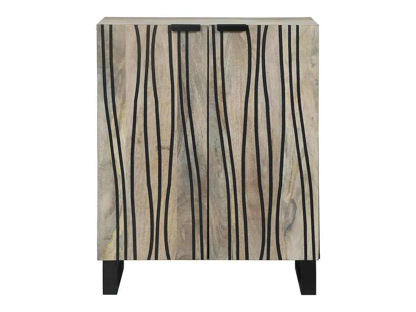Vitrina 60 x 33.5 x 75 cm Madera maciza de Mango
