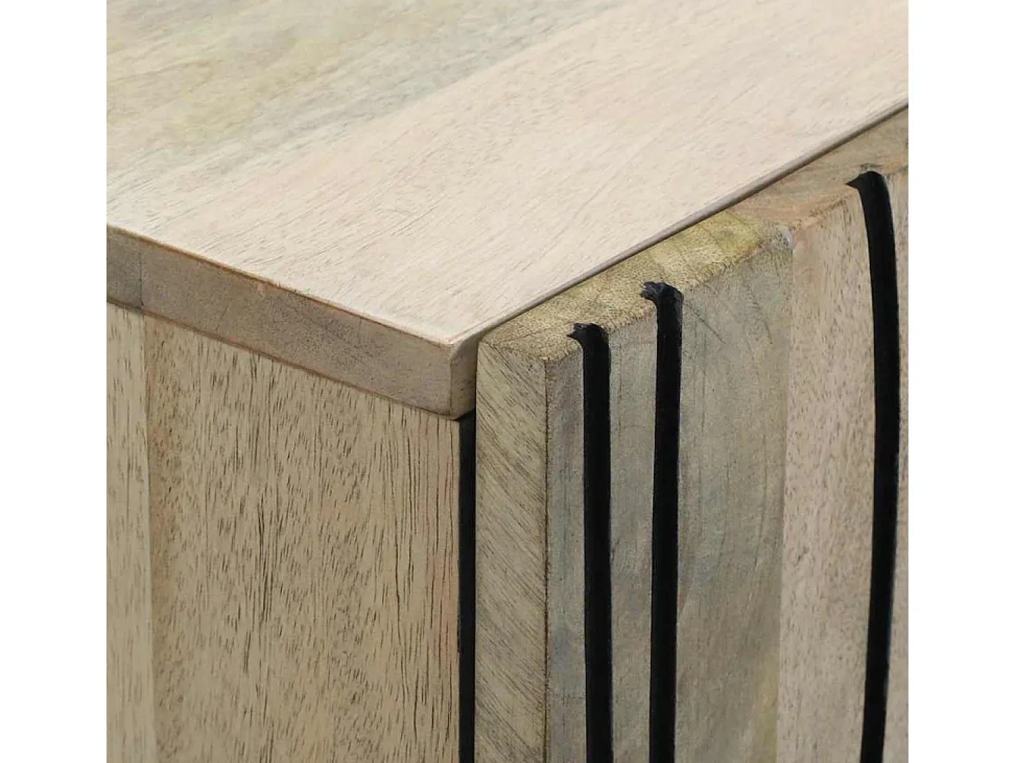Vitrina 60 x 33.5 x 75 cm Madera maciza de Mango