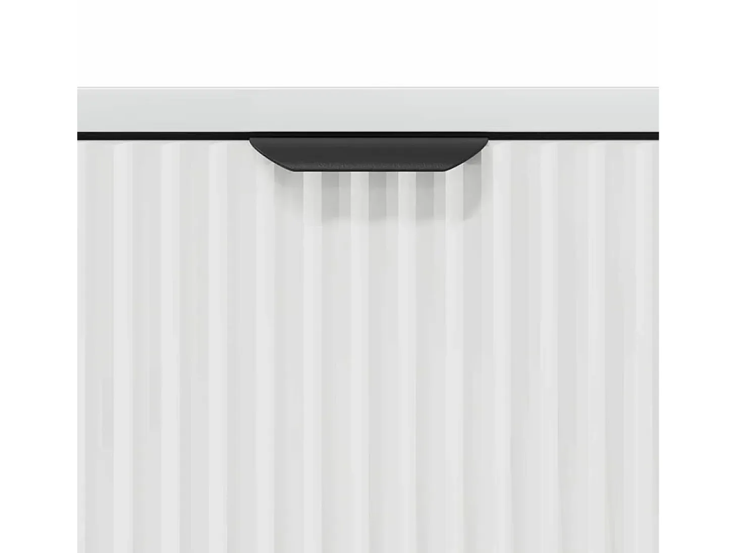 Vitrina Blanco brillante 79.5 x 33 x 82 cm Madera contrachapada