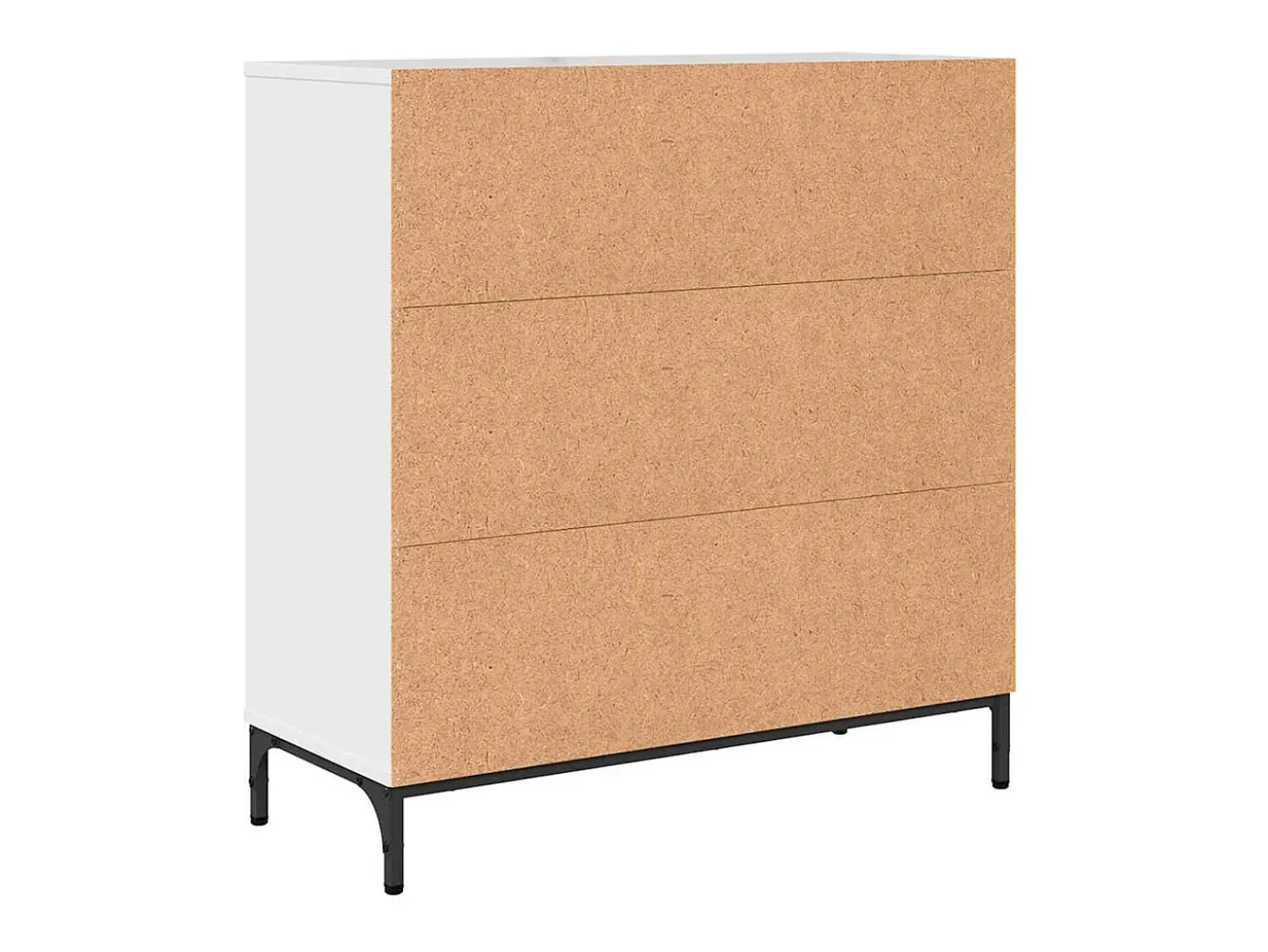 Vitrina Blanco brillante 79.5 x 33 x 82 cm Madera contrachapada
