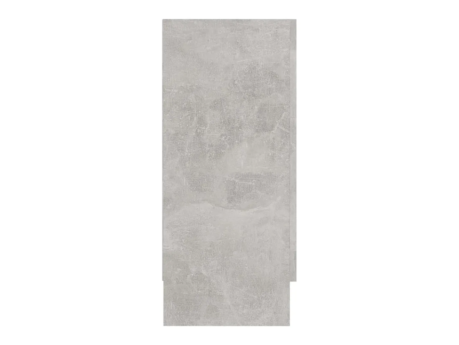 Vitrina de aglomerado gris hormigón 120x30,5x70 cm