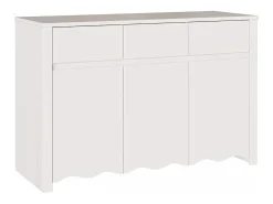 Vitrina Drammen 114 x 43 x 75.5 cm Madera maciza de Pino