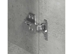 Vitrina Gris hormigón 120 x 36 x 69 cm Madera contrachapada