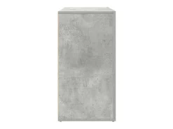 Vitrina Gris hormigón 120 x 36 x 69 cm Madera contrachapada
