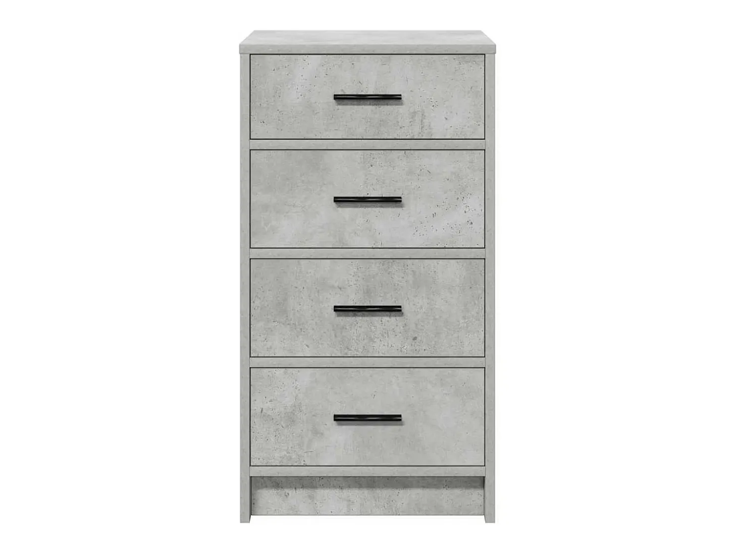 Vitrina Gris hormigón 40 x 41 x 75 cm Madera contrachapada