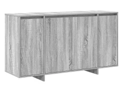 Vitrina Gris sonoma 135 x 41 x 69 cm Madera contrachapada