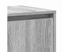 Vitrina Gris sonoma 135 x 41 x 69 cm Madera contrachapada
