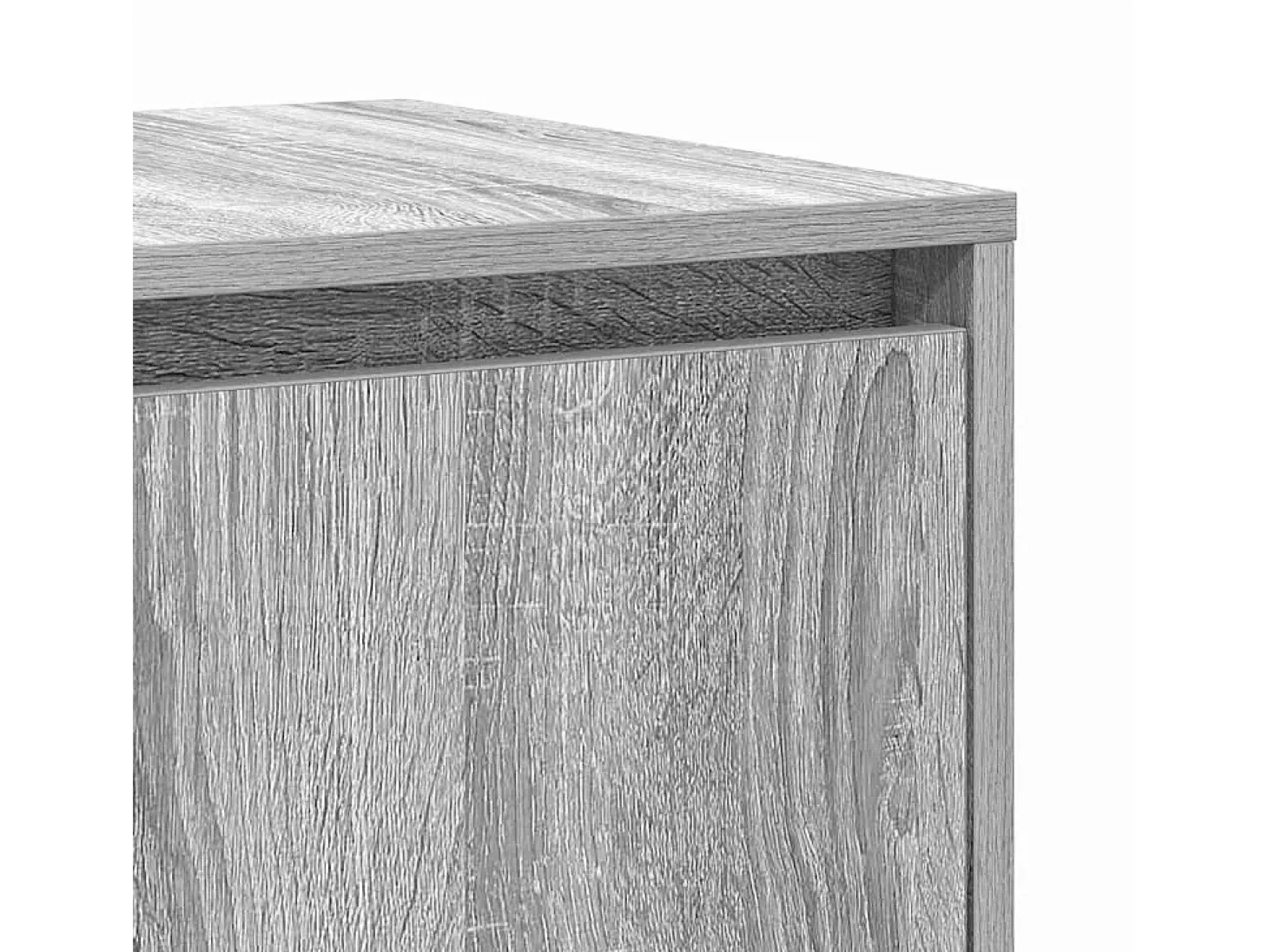 Vitrina Gris sonoma 135 x 41 x 69 cm Madera contrachapada
