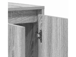 Vitrina Gris sonoma 135 x 41 x 69 cm Madera contrachapada