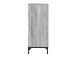 Vitrina Gris sonoma 69.5 x 33 x 82 cm Madera contrachapada