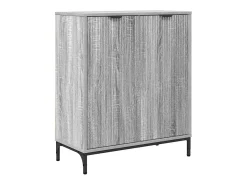 Vitrina Gris sonoma 69.5 x 33 x 82 cm Madera contrachapada